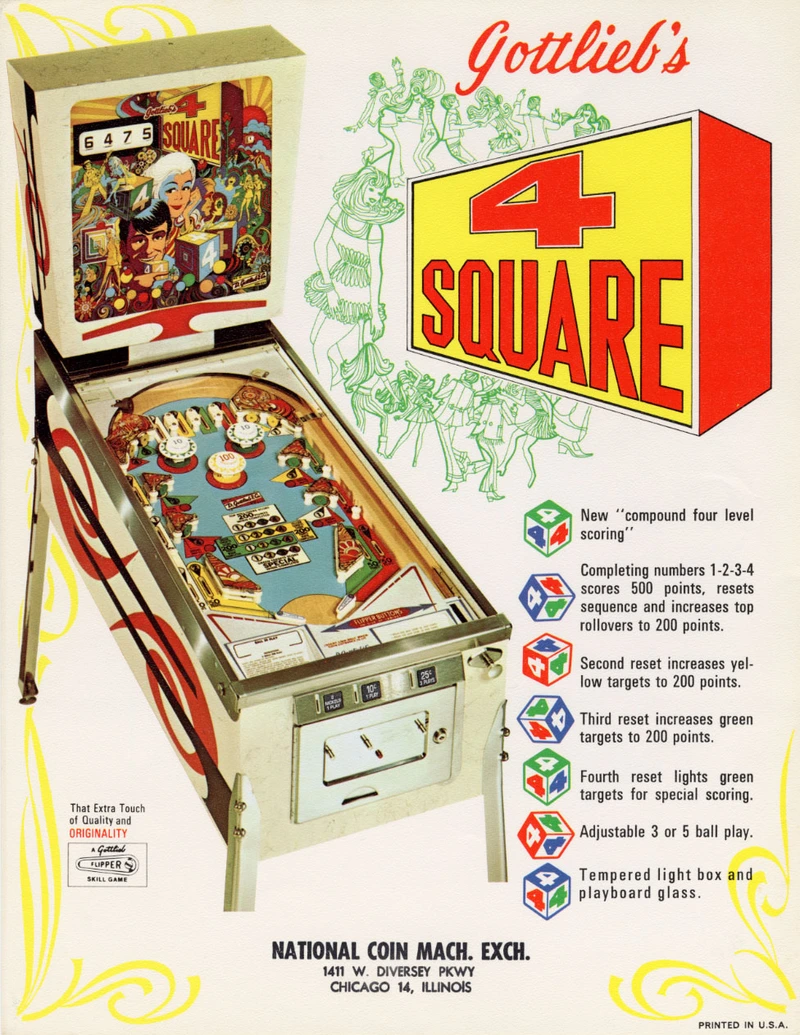 Flyer for 4 Square