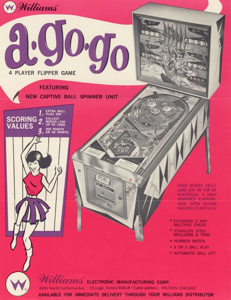 Flyer for A-Go-Go