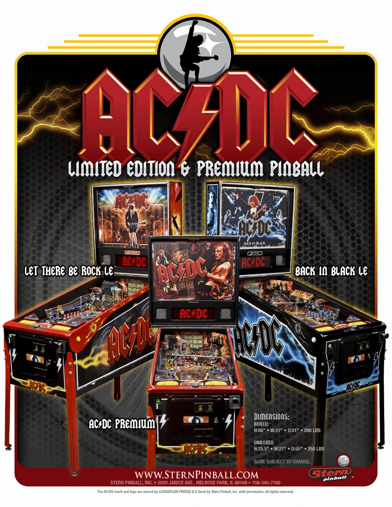 Dépliant pour AC/DC (Premium)