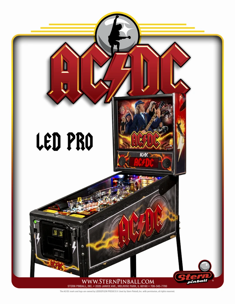 Dépliant pour AC/DC (Pro LED)