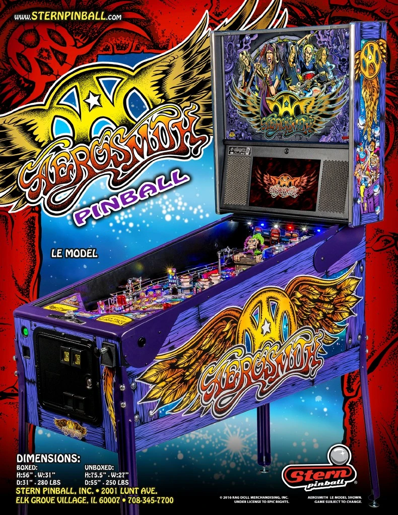 Flyer for Aerosmith (LE)