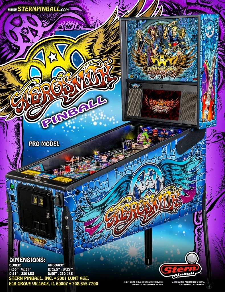 Flyer for Aerosmith