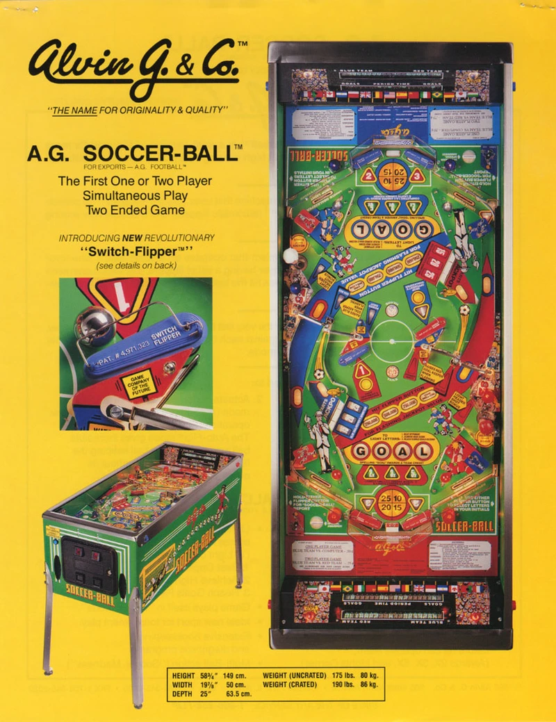 Flyer for A.G. Football