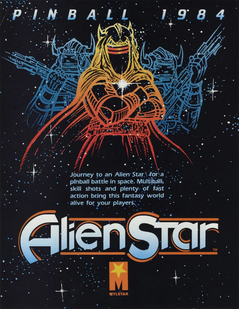 Flyer for Alien Star