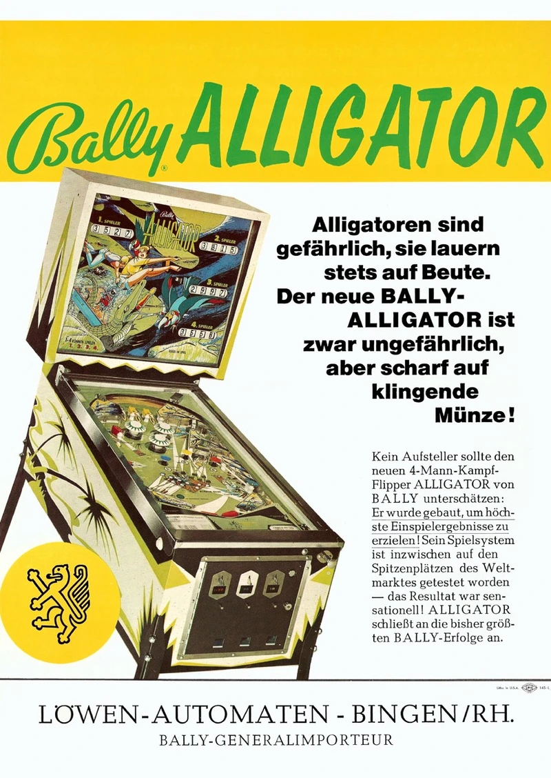 Flyer for Alligator