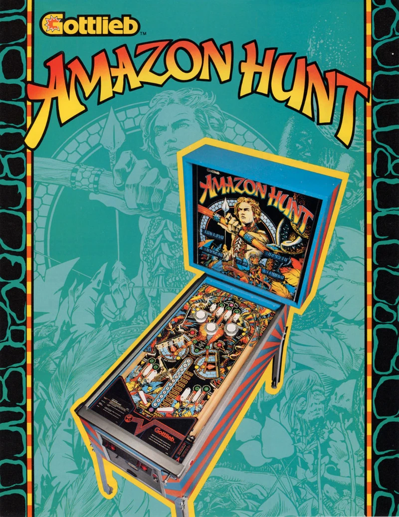 Dépliant pour Amazon Hunt