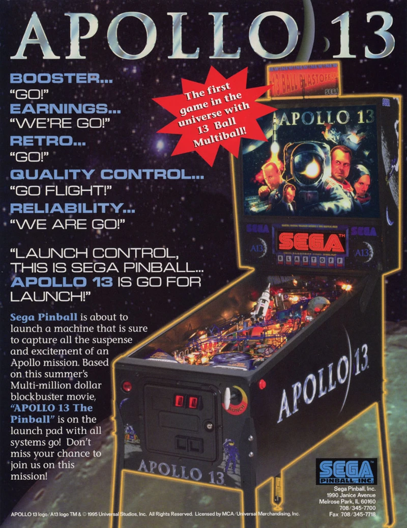 Flyer for Apollo 13