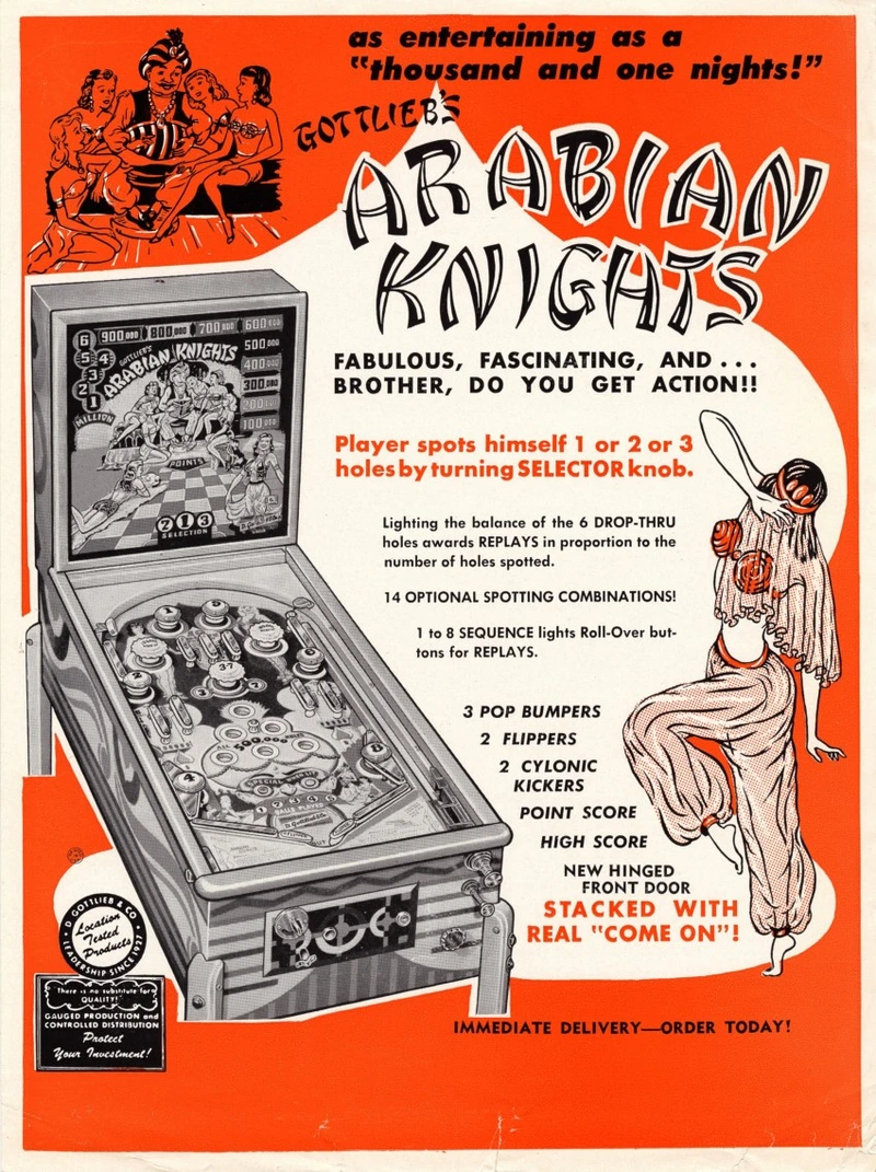 Flyer for Arabian Knights