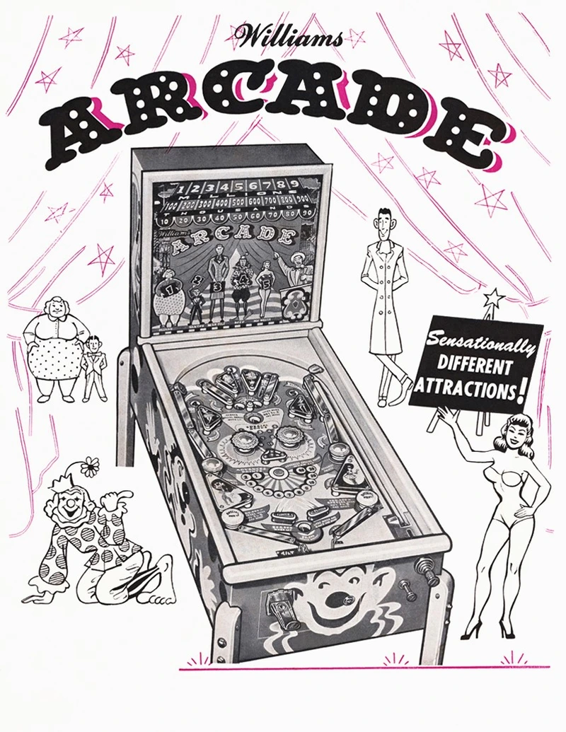 Dépliant pour Arcade