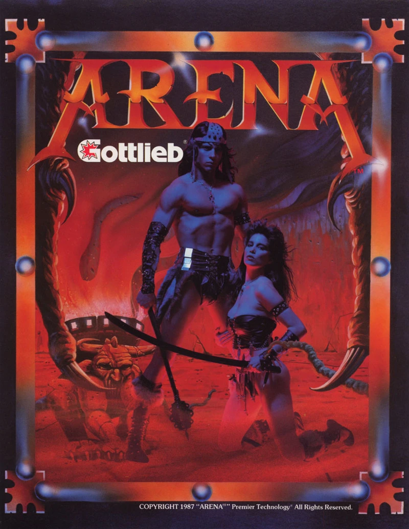 Flyer for Arena