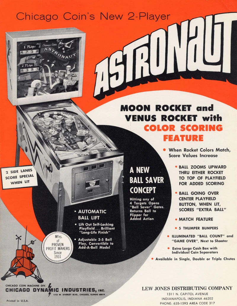Dépliant pour Astronaut