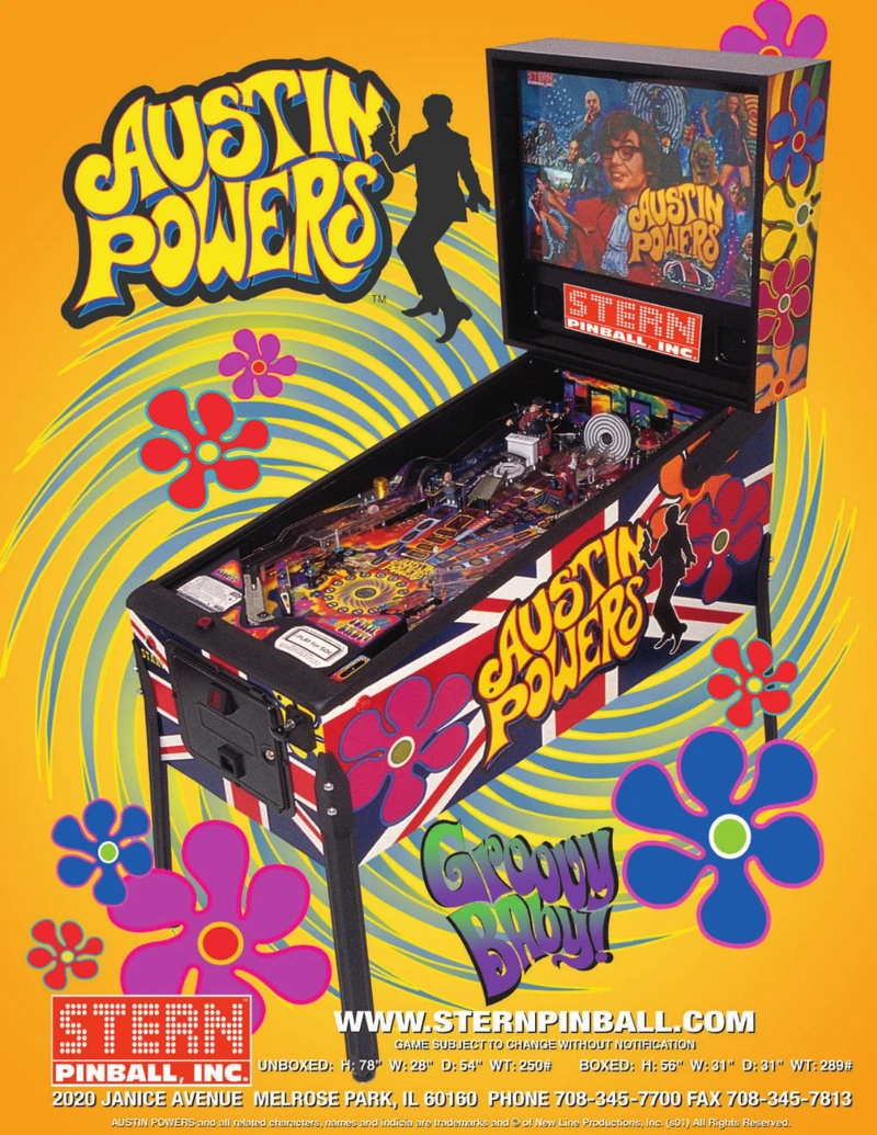 Flyer for Austin Powers