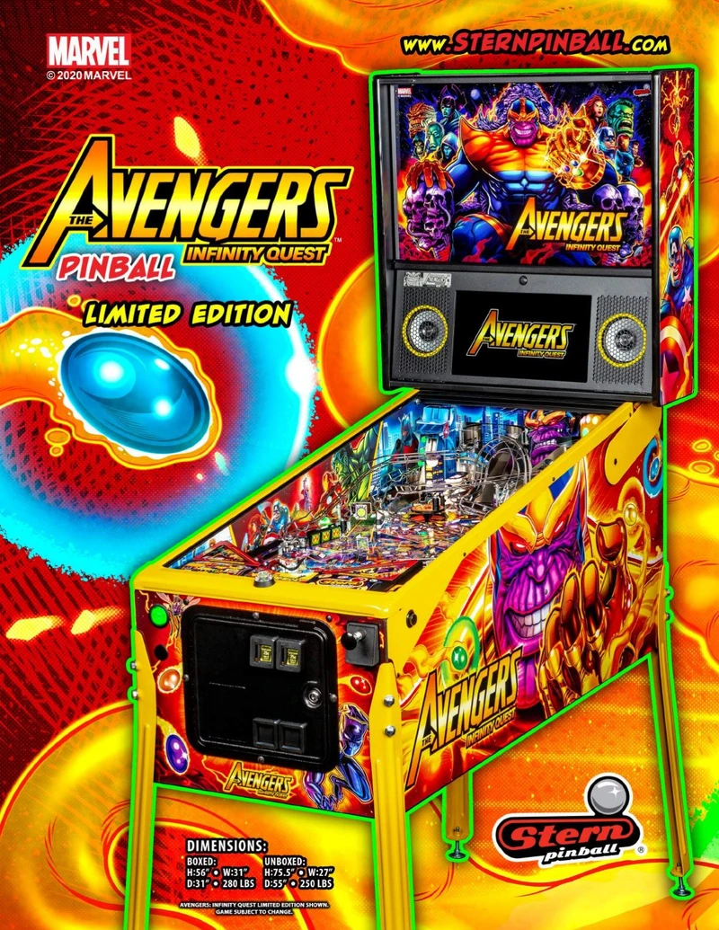 Flyer for Avengers: Infinity Quest (LE)