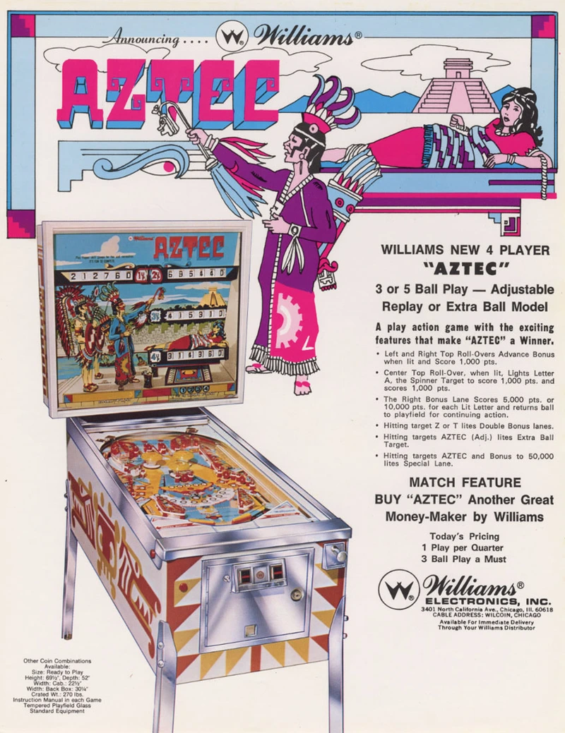Flyer for Aztec