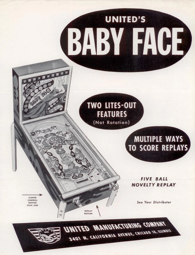 Dépliant pour Baby Face