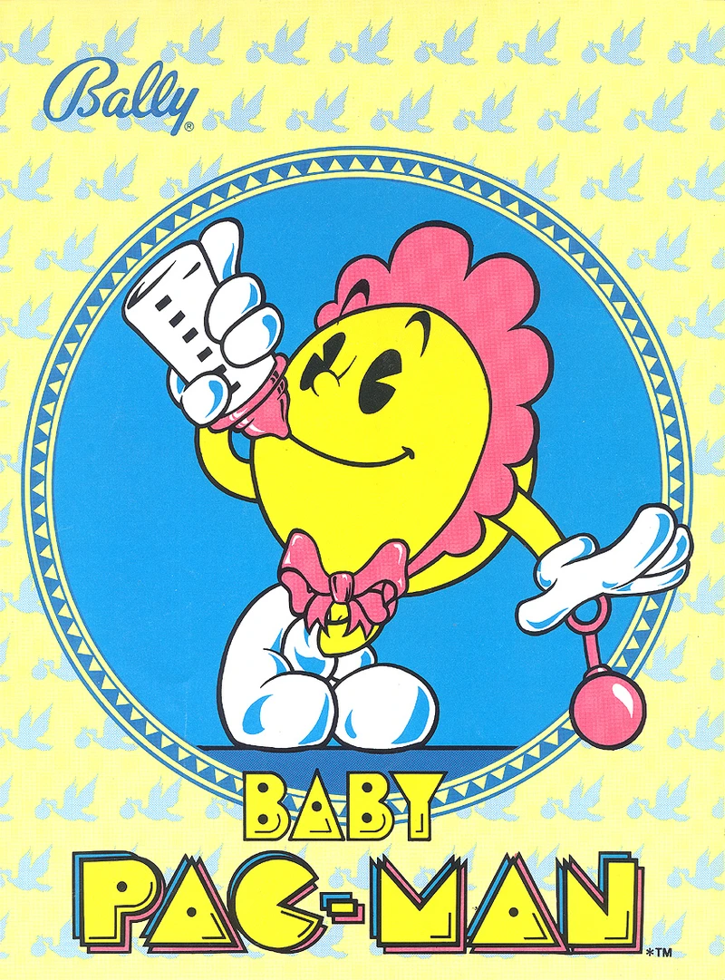 Flyer for Baby Pac-Man