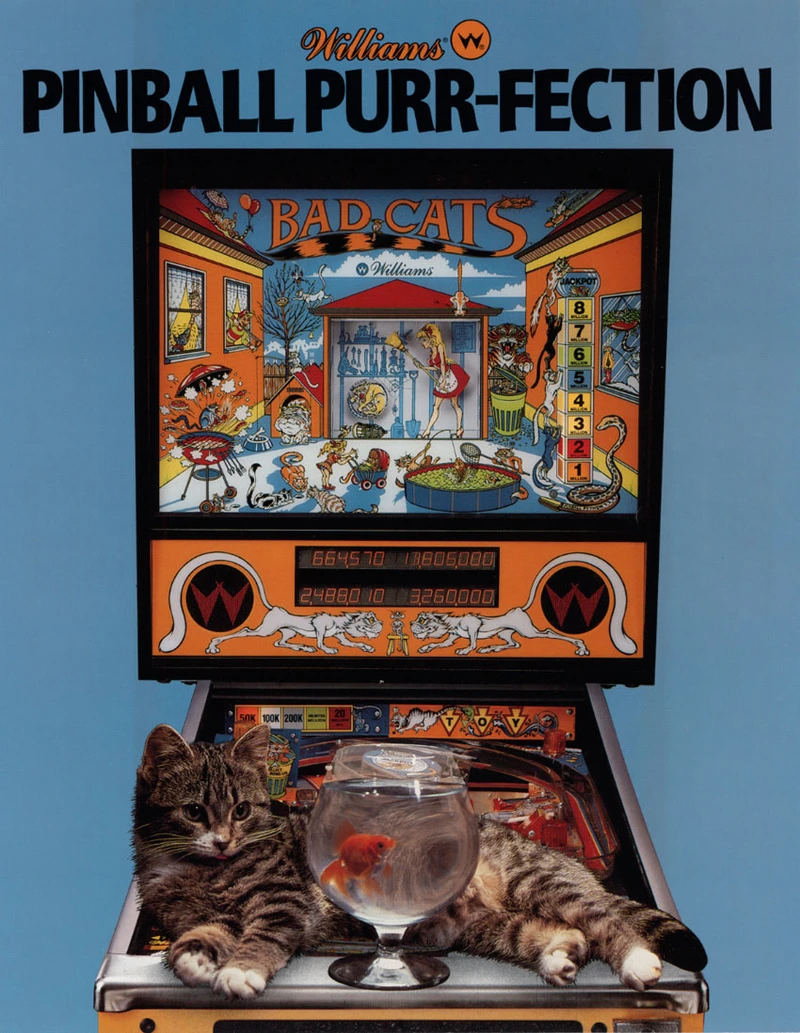 Flyer for Bad Cats