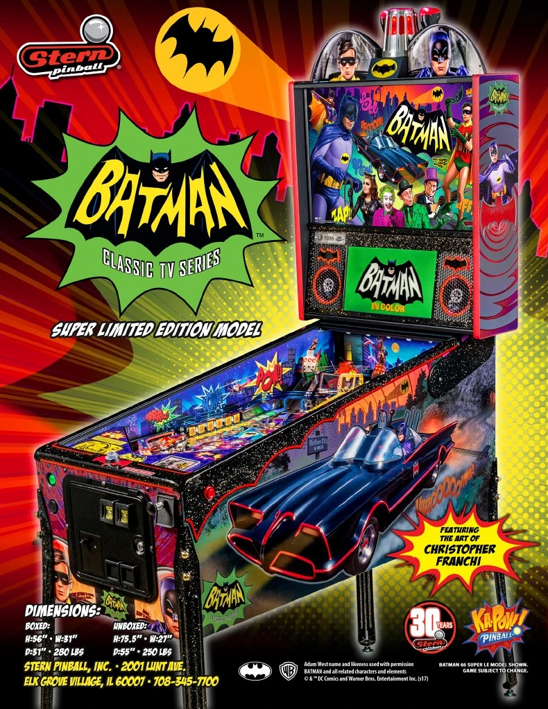 Flyer for Batman 66 (LE)