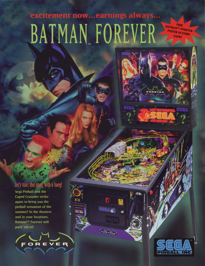 Flyer for Batman Forever