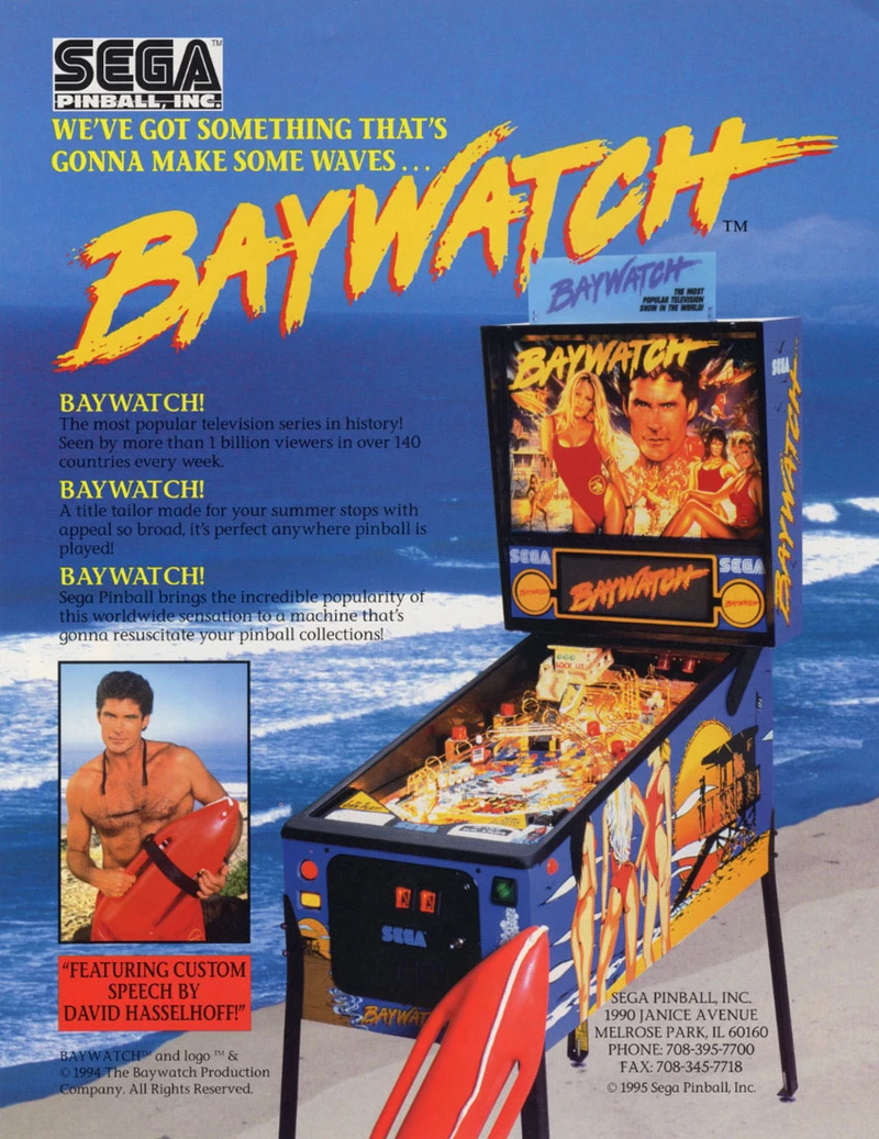 Flyer for Baywatch