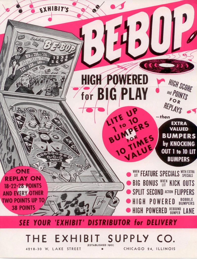 Flyer for Be-Bop