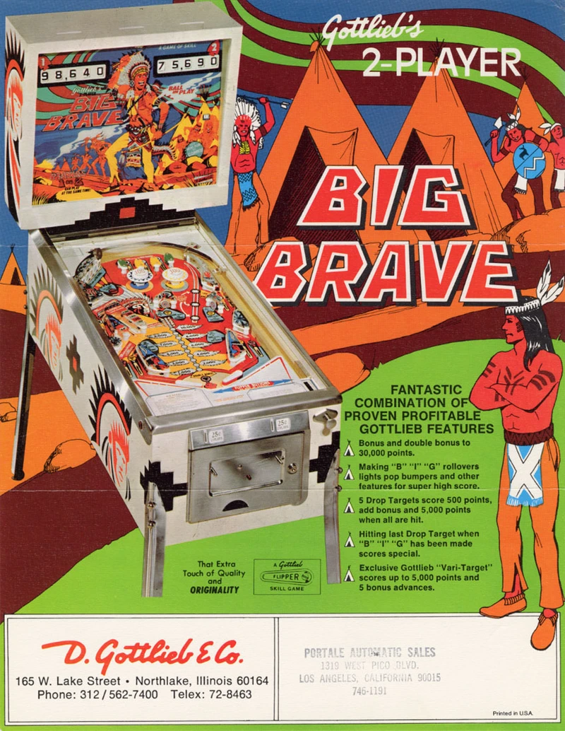 Flyer for Big Brave