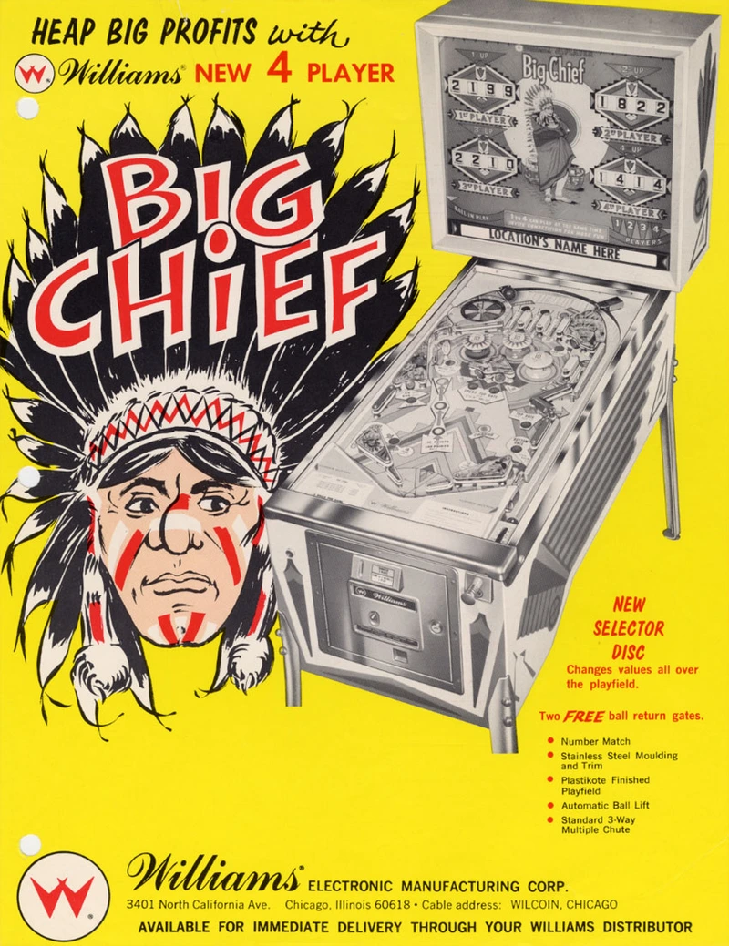Flyer for Big Chief