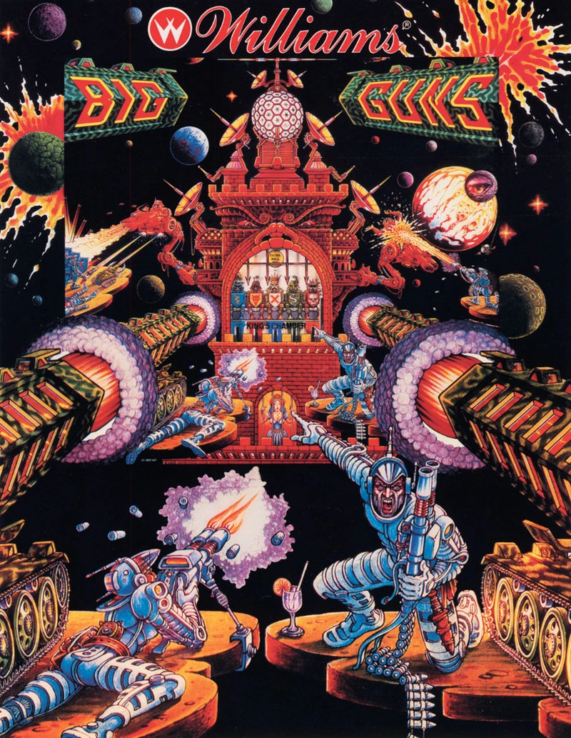 Flyer for Big Guns