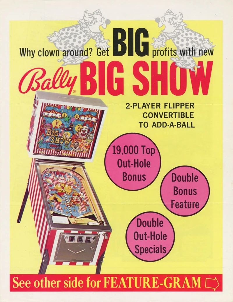 Flyer for Big Show