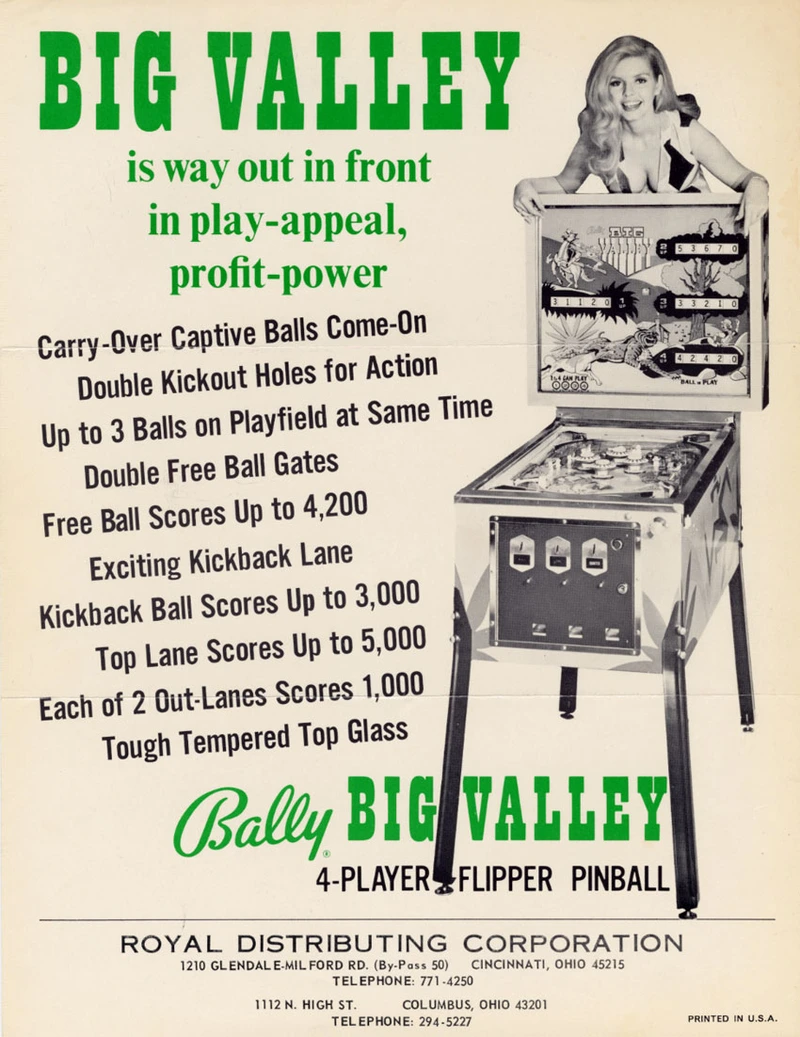 Flyer for Big Valley