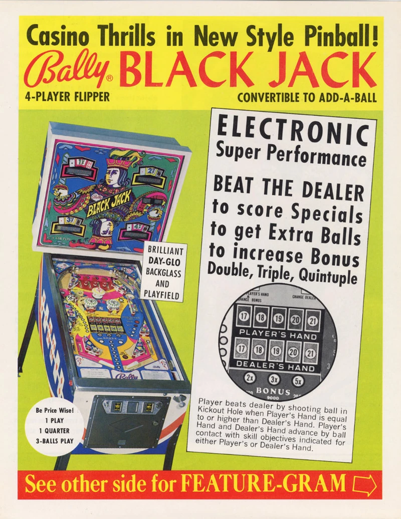 Flyer for Black Jack