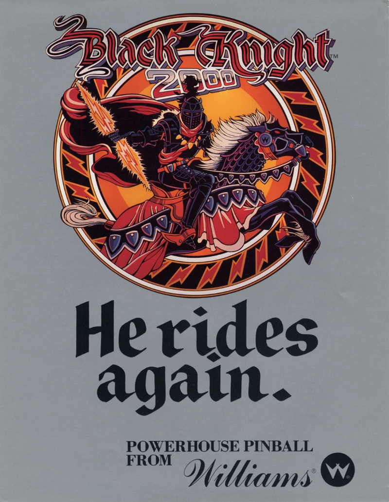 Flyer for Black Knight 2000