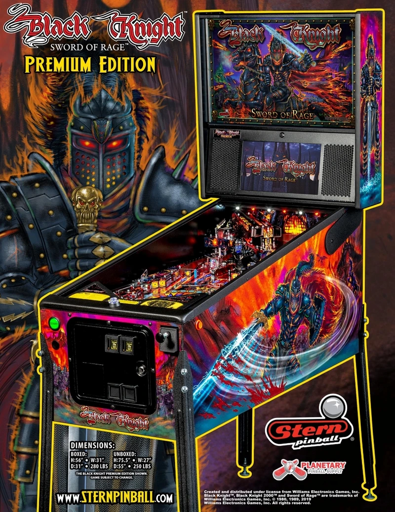 Flyer for Black Knight: Sword of Rage (Premium)
