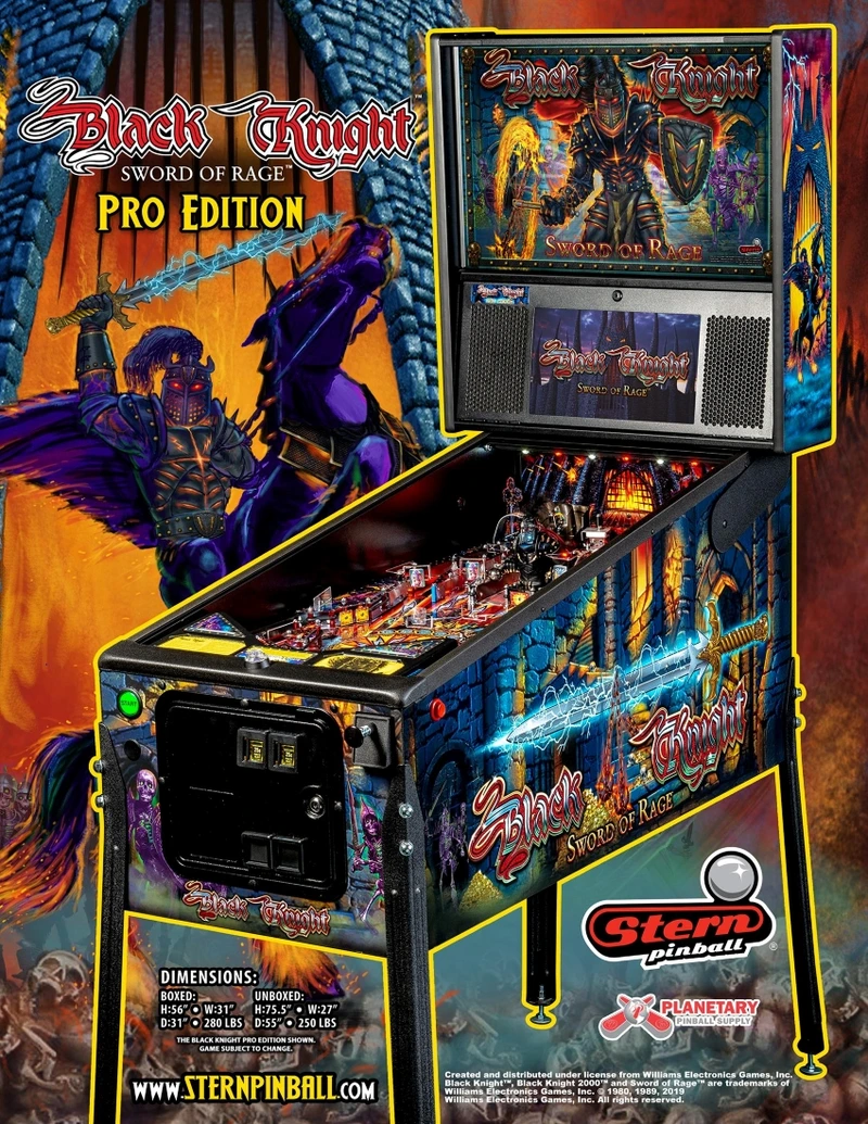 Flyer for Black Knight: Sword of Rage (Pro)