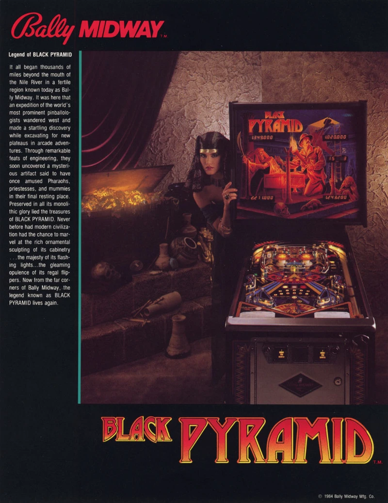 Flyer for Black Pyramid