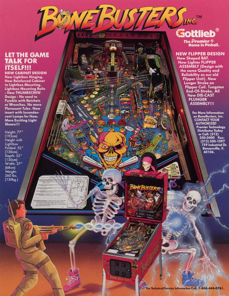 Flyer for Bone Busters Inc.