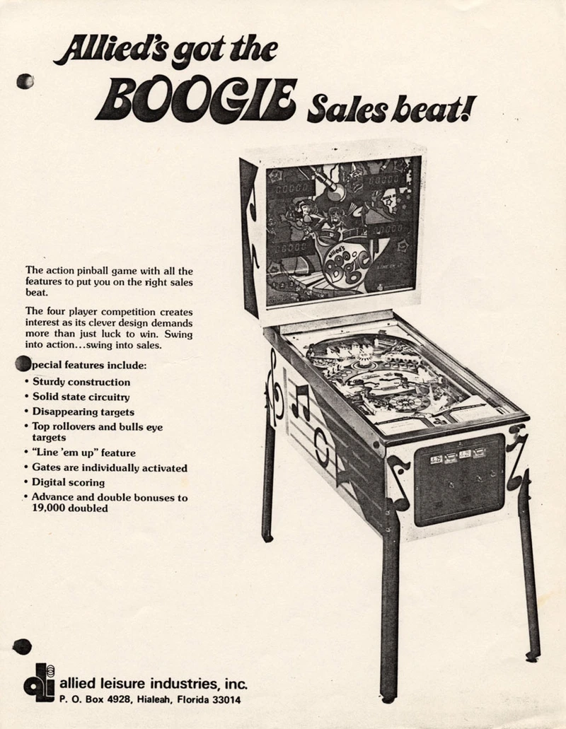 Flyer for Boogie