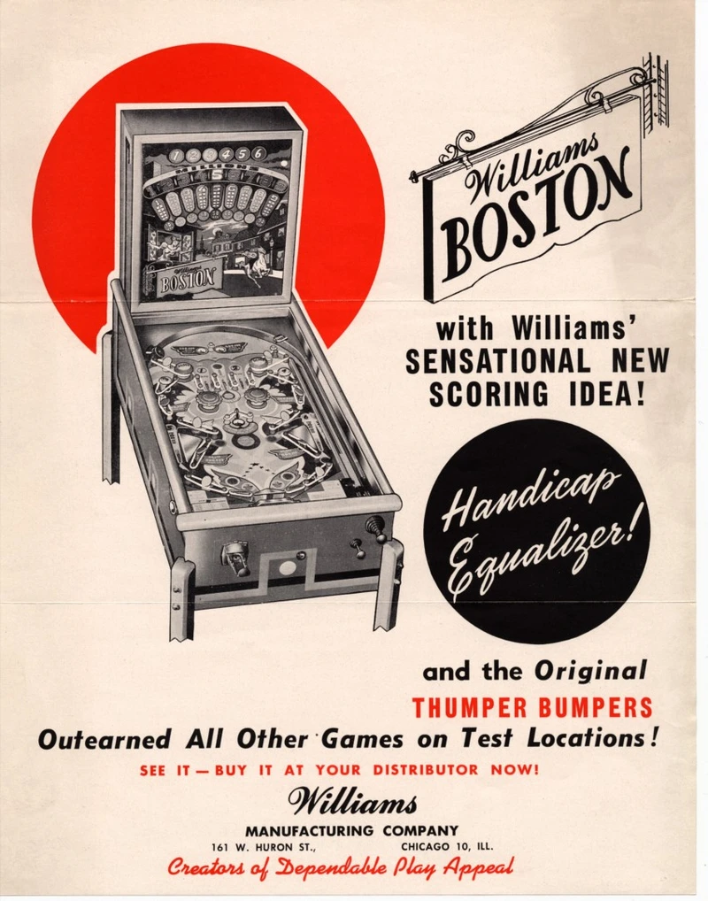 Dépliant pour Boston
