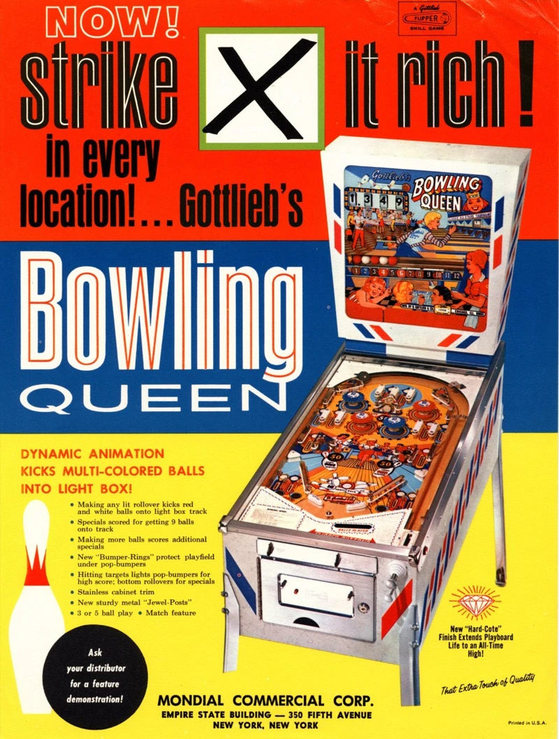 Flyer for Bowling Queen