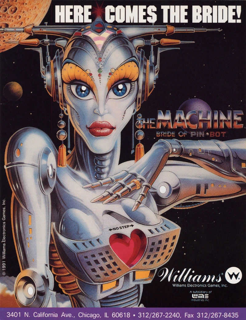 Flyer for Bride of Pinbot