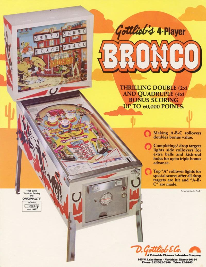 Flyer for Bronco