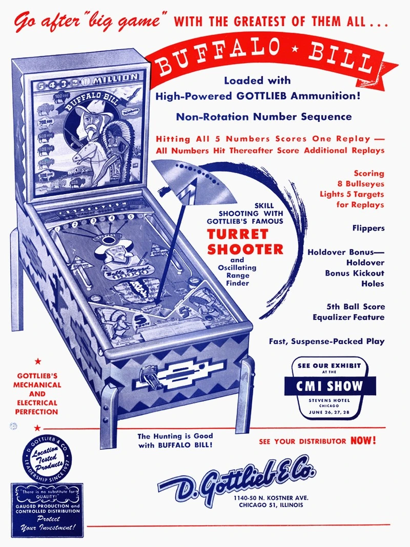 Flyer for Buffalo Bill