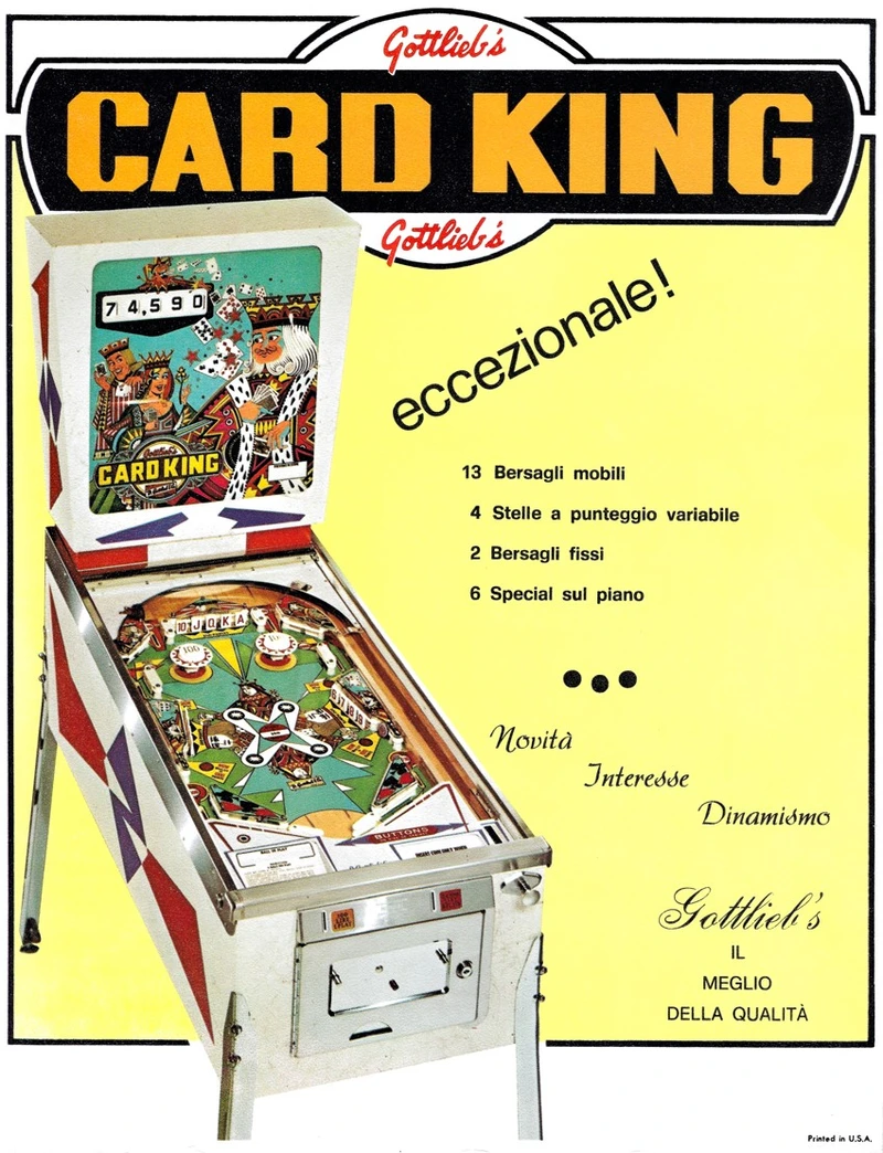 Dépliant pour Card King