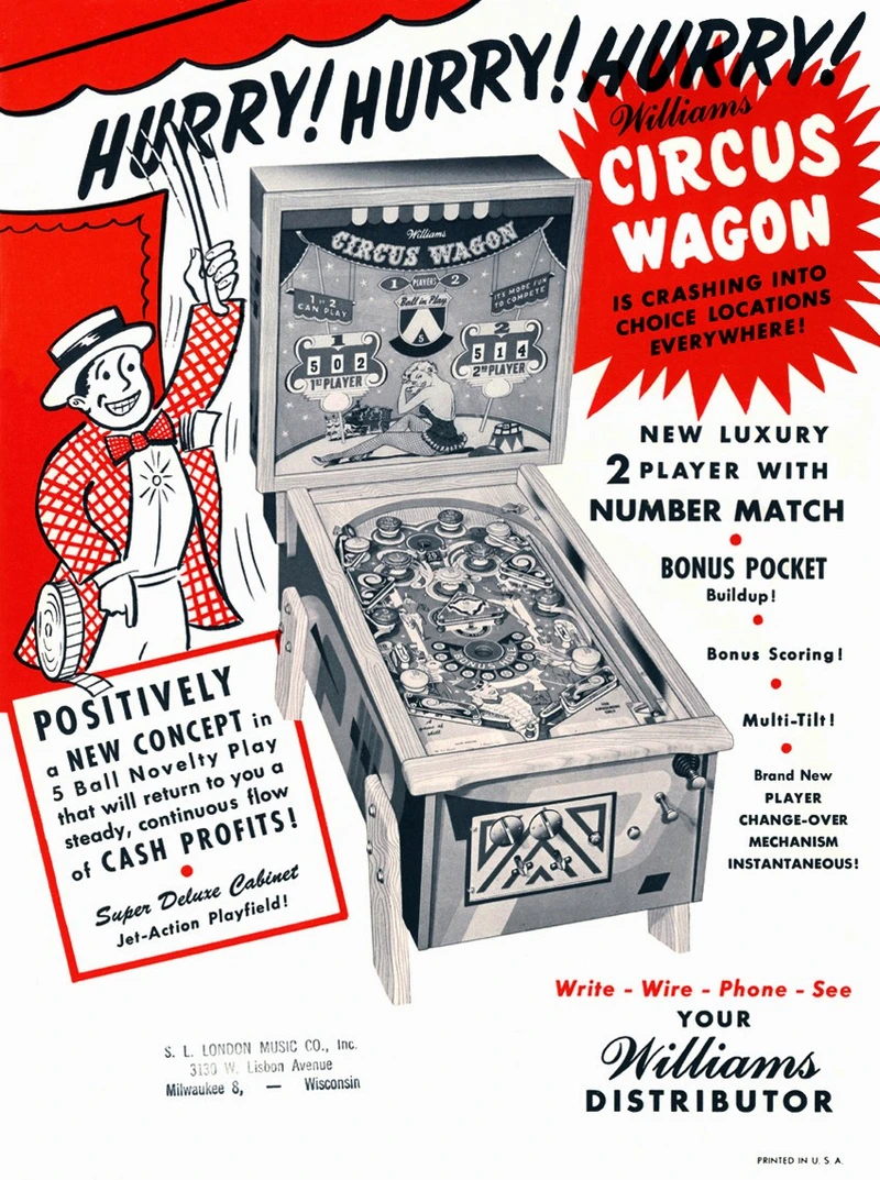Flyer for Circus Wagon