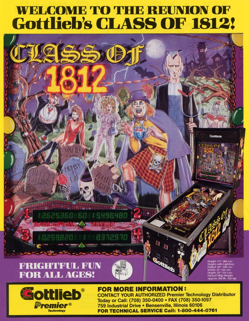 Flyer for Class of 1812