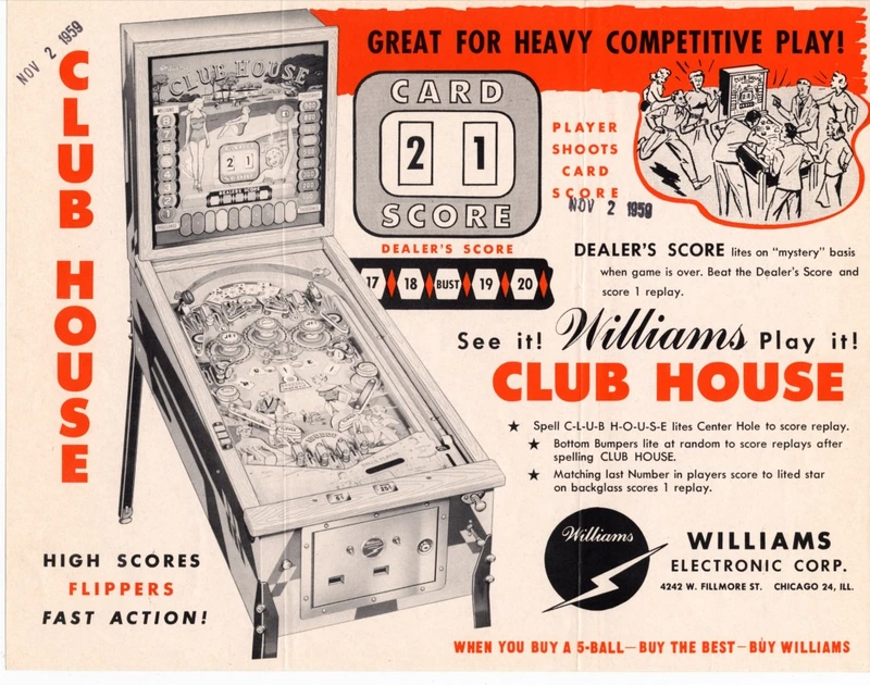 Dépliant pour Club House