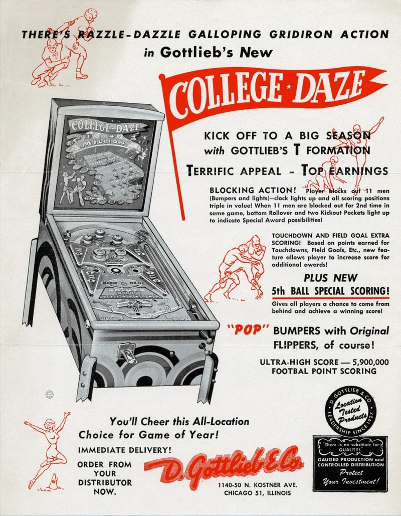 Flyer for College Daze