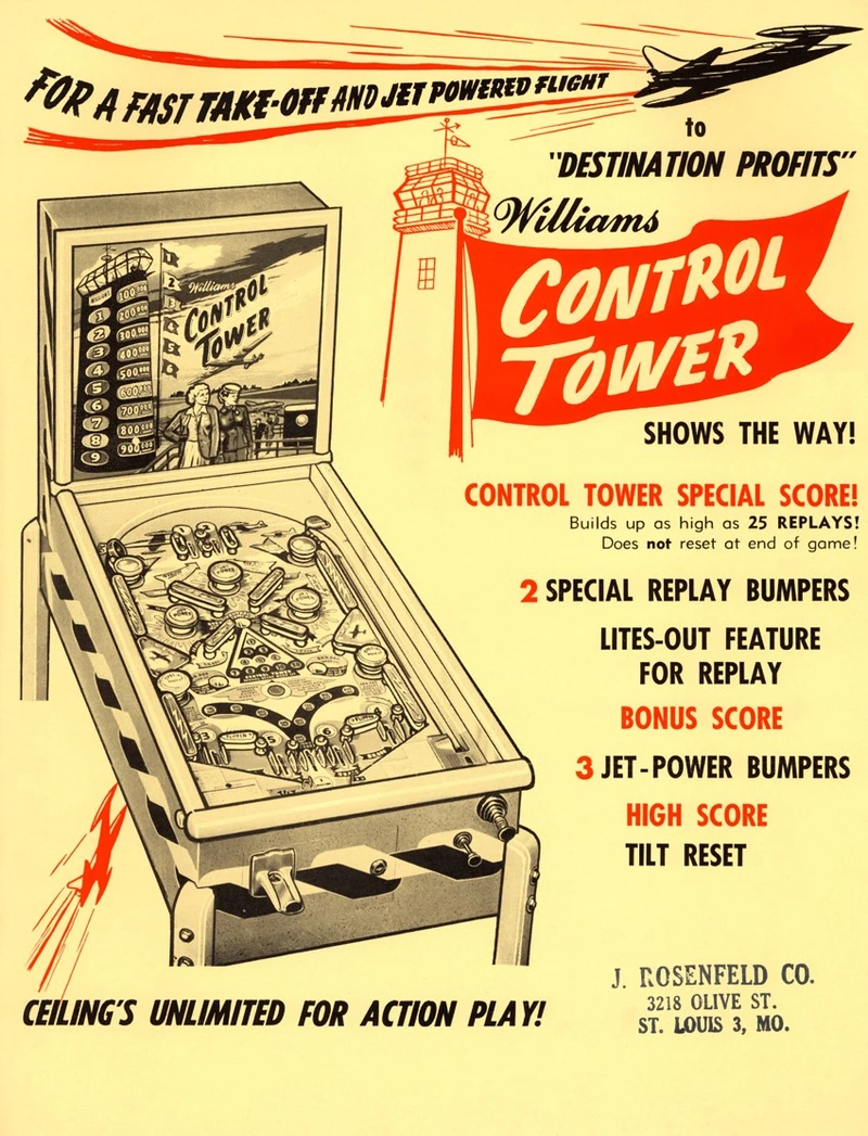 Dépliant pour Control Tower