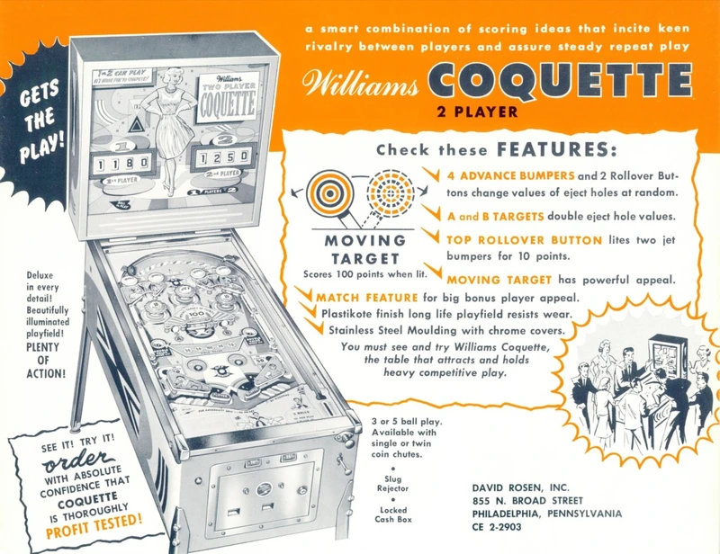 Flyer for Coquette