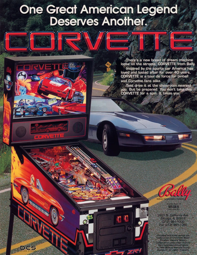 Flyer for Corvette